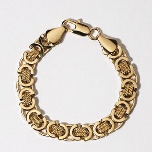 NEW Child of Wild Asher Chain Bracelet Gold Metal Chain link bracelet